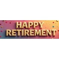 thumbnail image 3 of LUUFILx Happy Retirement Party Banner Decorations Photo Background Colorful Balloon Backdrop Gift Celebration Sign Event Supplies Decors Retirement Party, 3 of 7