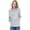 Light Grey, variant on Women's Maternity Nursing Tops Hoodie Fleece Breastfeeding Shirts Clothes