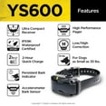 thumbnail image 2 of Dogtra YS600 No Bark Collar Rechargeable Waterproof High-Output, 2 of 5