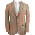 thumbnail image 1 of Men's Casual Slim Fit Vintage Sport Coat, Two-button Single Breasted Jacket, 1 of 2