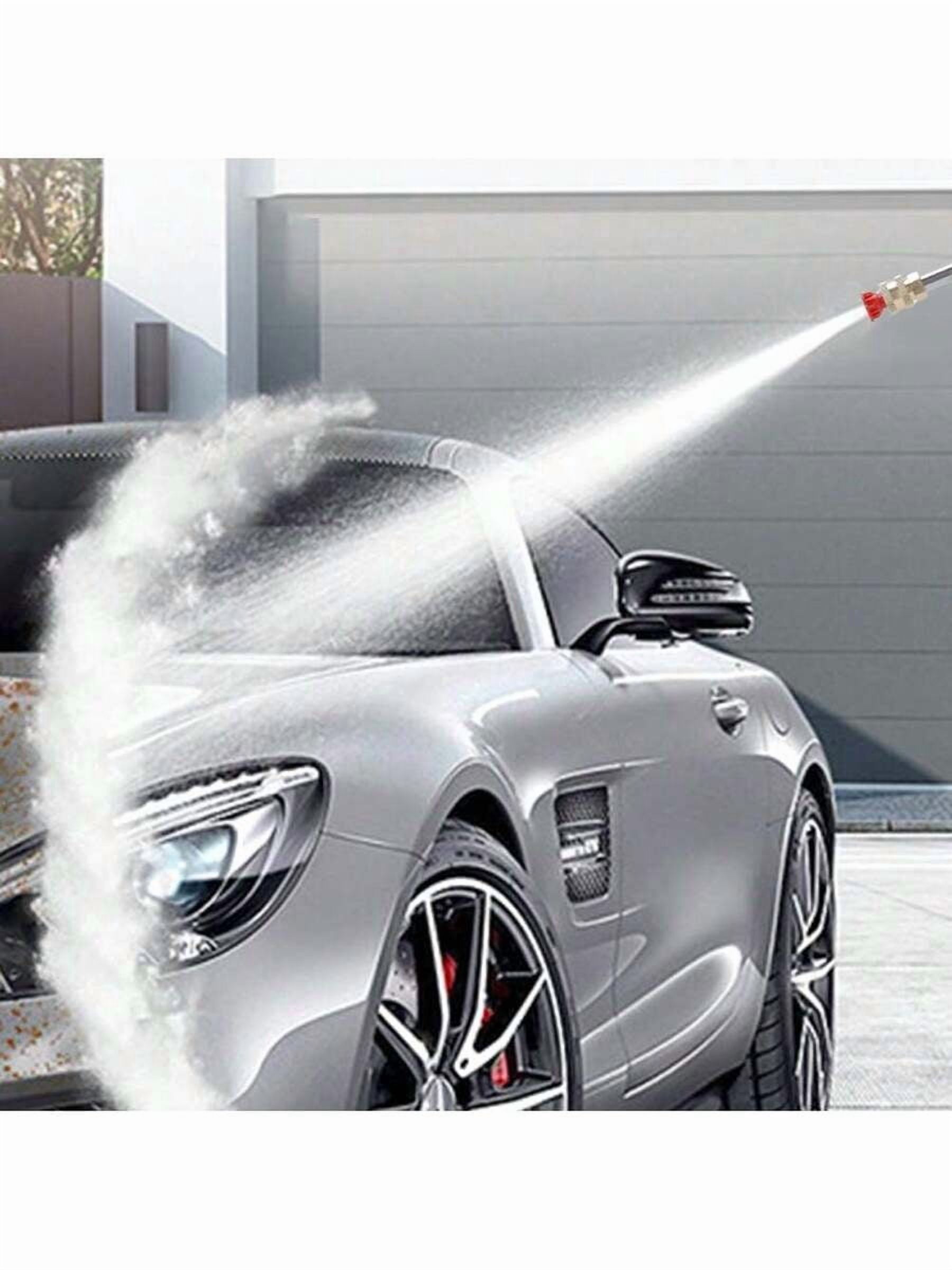 [Rechargeable Electric Cleaning Tool] Cordless High-Pressure Car Washer Gun- Portable Rechargeable Electric Cleaning Tool With 435PSI Water Gun, Foam Cannon