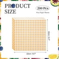 thumbnail image 2 of Uxcell 200 Pcs Wax Paper Sheets for Food, 8.7 x 8.7 Inch Greaseproof Wrapping Paper Sheets, Checkered Square Food Basket Liners for Sandwich Hamburger Bread, Yellow, 2 of 7
