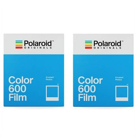 2 Pack Polaroid Originals 4670 Instant Color Film for 600 Type Cameras