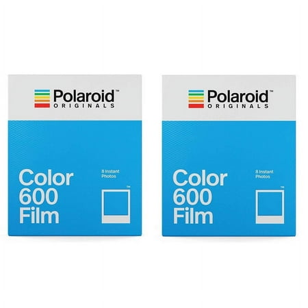 2 Pack Polaroid Originals 4670 Instant Color Film for 600 Type Cameras