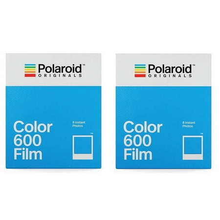 2 Pack Polaroid Originals 4670 Instant Color Film for 600 Type Cameras