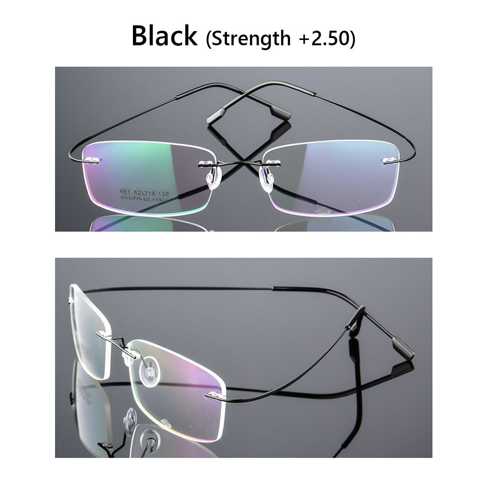 Strength +1.0+4.0 Ultralight Flexible Vision Care Reading Glasses
