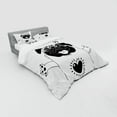 thumbnail image 3 of Ambesonne Pug Bedding Set 3 Pcs, Black and White Dog, Twin XL, Black White, 3 of 3
