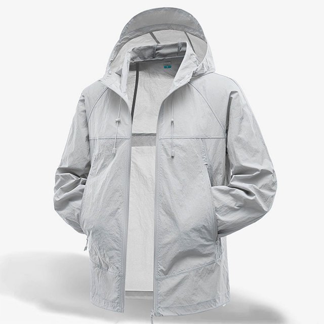 pstuiky mangas largas para hombre, Blusa informal de color liso con capucha y manga larga raglán para hombre, resistente al sol, con cordón ajustable Tops casuales para hombres xl