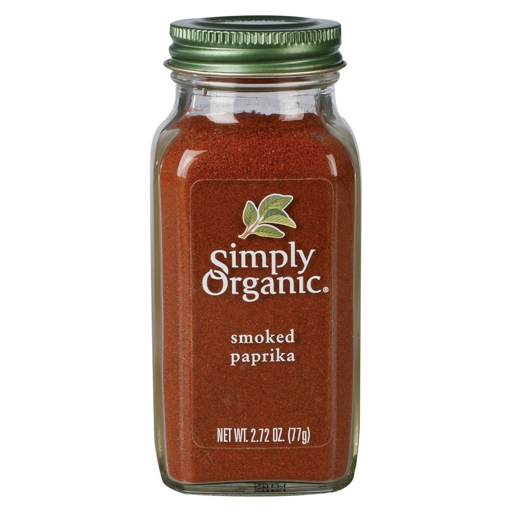 Simply Organic Smoked Paprika Certified Organic 2.72 oz. bottle