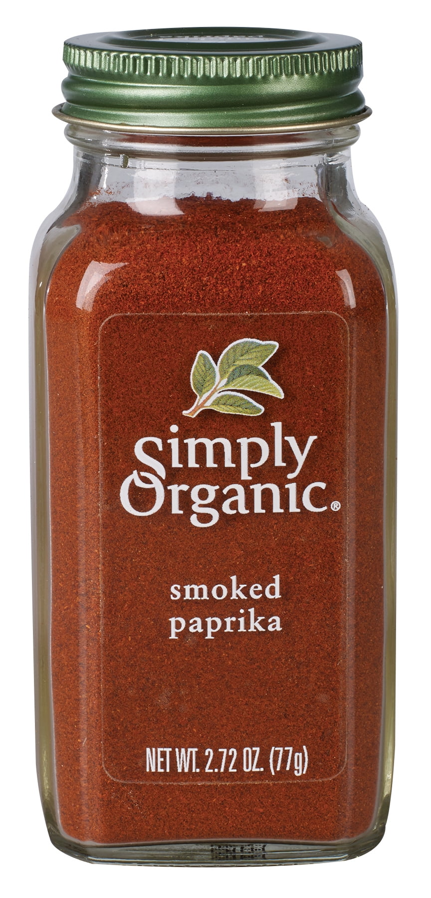 Simply Organic Smoked Paprika Certified Organic 2 72 Oz Bottle 