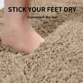 thumbnail image 6 of Bilqis Bathroom Rugs Bath Mat For Back Of Foot Rubbing Thick Soft And Non-Slip Full Wrap Bath Mats Water Absorbent And Washable Bath Rug For Bathroom Shower, 6 of 6