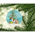 thumbnail image 2 of Carolines Treasures BB8441CO1 Smooth Fox Terrier Christmas Ceramic Ornament, 2 of 2