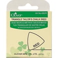 thumbnail image 2 of Clover Triangle Tailor's Chalk - Red, 2 of 2