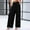 Black, variant on Fashion Sweatpants for Womens Elastic Waist Plus Size Solid Color Comfortable Casual Elastic Pants With A Waist And Long Pants Save to 65% off!