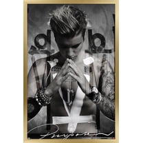 Justin Bieber - Purpose Wall Poster, 14.725" x 22.375", Framed