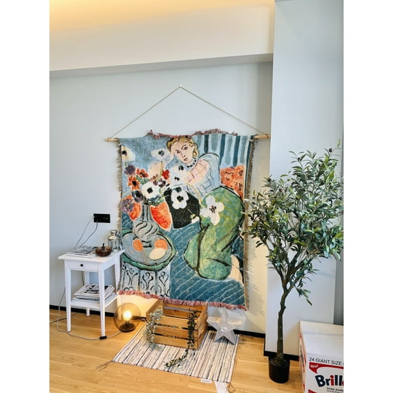 Fine Art Inspired Throw Blanket