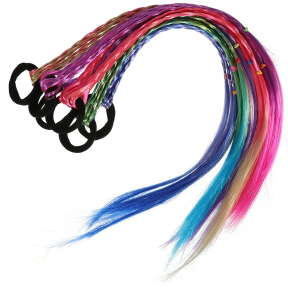 OUNONA 6 Pcs Girls Wig Headdress Hair Accessories Toppers Kids for Baby