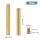 thumbnail image 2 of Uxcell 4 Pack Sign Standoff Screws, 1/2"x4" Tornillos de Publicidad de Acero Inoxidable, Dorado, 2 of 7