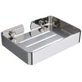 thumbnail image 1 of Caja de jabón de acero inoxidable, plato de ducha para baño, bandeja de almacenamiento, soporte de drenaje, 1 of 4