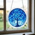 thumbnail image 6 of YangKa Blue Heart Tree Acrylic Puzzle Suncatcher, Vibrant Window Hanging, Great for Nature Lovers, Thoughtful Home Decor, 6 of 7