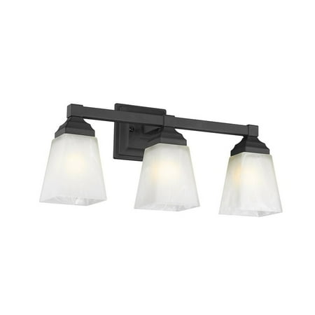 

Mowatt 3 - Light Black Vanity Light