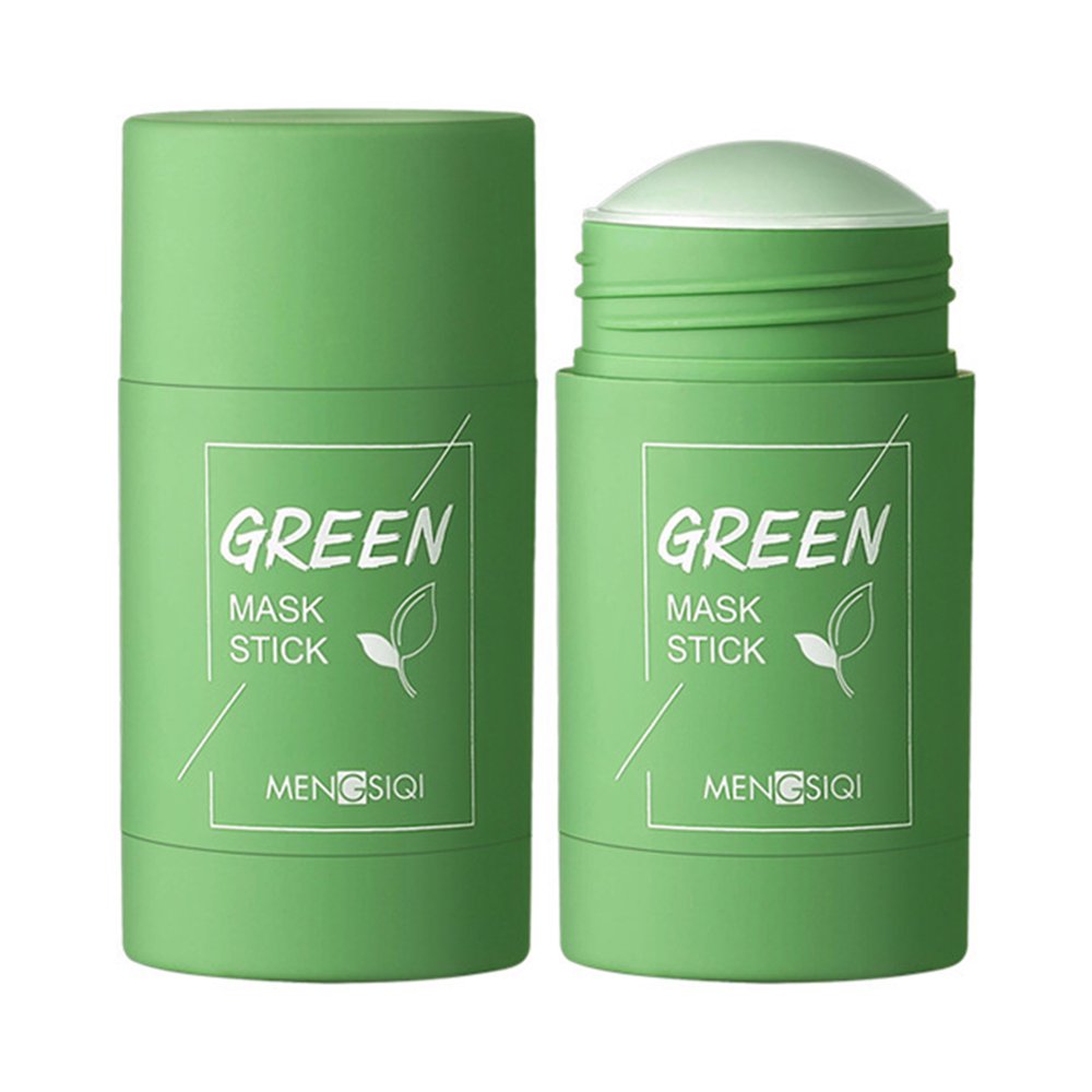 Smeared GreenTeaMask Deep Cleaning and Moisturizing Shrinking Pores