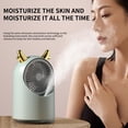 thumbnail image 1 of Kieccall USB Plug In Misting Humidifying Fan Portable Cooling Device For Home Office Desktop Summer Moist Cooling, 1 of 8