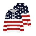 thumbnail image 4 of Sudadera con capucha de la bandera estadounidense con estampado 3D de 2024 de Harajuku USA, ropa de calle de manga larga para hombre, informal, con personalidad, de gran tamaño, 4 of 5
