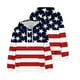 thumbnail image 3 of Sudadera con capucha de la bandera estadounidense con estampado 3D de 2024 de Harajuku USA, ropa de calle de manga larga para hombre, informal, con personalidad, de gran tamaño, 3 of 4
