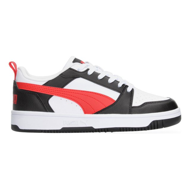 Tenis Puma Hombre Rebound Low V6 Blanco rojo 29.5 MX