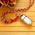 thumbnail image 4 of Tube en Acier Inoxydable Pendentif Collier Boîtier Creux Capsule pour Collier Chaîne en Titane Cendres Bijoux, 4 of 8