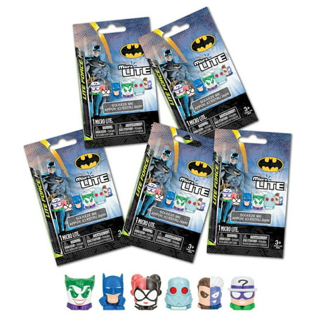Tech4Kids Tech 4 Kids Batman & Villains Micro Lite (5 Pack) Action (Top 10 Best Batman Villains)