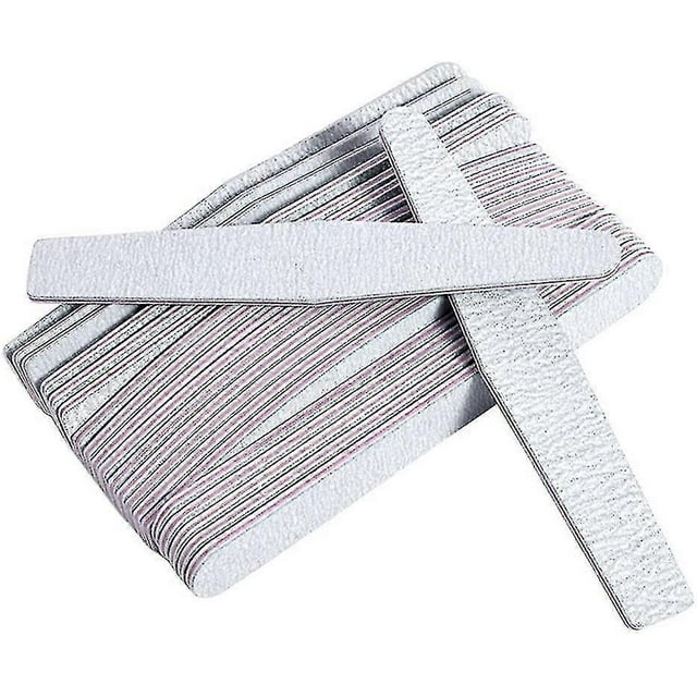 Files (20 Pieces), Bilateral Washable 100/180 Grit Files