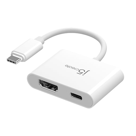 j5create USB-C to 4K HDMI Adapter with Power Delivery, JCA152