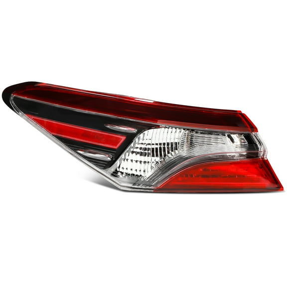 cciyu Taillight Assembly for 2021-2023 for Toyota Camry Red Housing Driver Side Headlamp TO2804159 8156006A20 81560-06A20 (Bulbs Not Included)