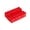 Red-1pc, variant on High Elasticity Rubber Drill Bit Holder Tray, 32 Holes agonal Shank Storage Box for Screwdriver Accessories Organization