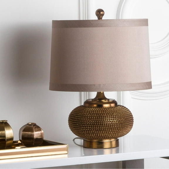 Safavieh ALEXIS 19-INCH H GOLD BEAD LAMP