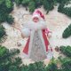 thumbnail image 4 of Adornos navideños de Papá Noel Regalos multipropósito Favores de fiesta Estatuas de pie Estatuillas para Festival Dormitorio Escritorio de oficina Rosado Soledad Figuritas de Papá Noel, 4 of 8