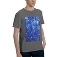 thumbnail image 2 of Bingfone Blurred Star Snow Christmas Men'S Loose Fit Short-Sleeve Pocket T-Shirt, 2 of 7