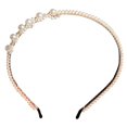 thumbnail image 1 of Coofit Bandeau pour Femmes Mode Fausse Perle Fleur Nœud Papillon Accessoire de Fête Serre-Tête Serre-Tête, 1 of 10