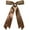 Brown, variant on Lovely Double Layer Bow Hair Clip With Satin Ribbon Sweet And Lovely Silky Satin Hair Bows Hair Clip Hair Accessory For Women Girls Kids
