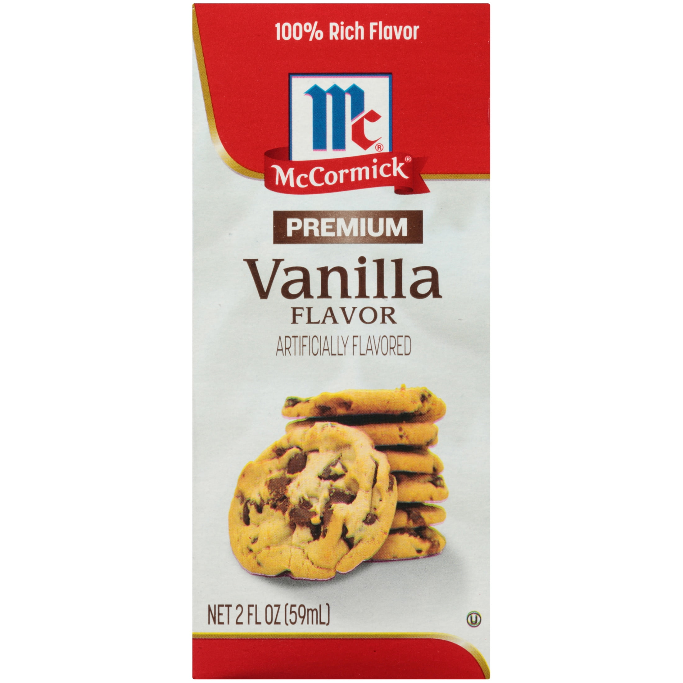 (3 pack) McCormick Kosher Premium Vanilla Flavor, 2.0 fl oz Box