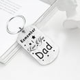 thumbnail image 5 of Dad Fathers Day Keychain for Dad - Remember I Love You Dad Gifts, Meaningful Dad Birthday Present from Daughter, 5 of 5