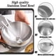 thumbnail image 3 of Set de 5 bowls de acero inoxidable Huakaile de 760 ml, aislantes del calor, 3 of 7