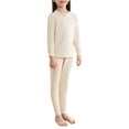 thumbnail image 4 of MEZZALL Kids Thermal Pajama Set Baby Autumn Clothes Fall Long Sleeve O-Neck Tops Pants Kids Winter Pajamas Sets Soft Sleepwear, 4 of 4