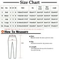 thumbnail image 3 of LEBONYARD Pants for Women Plus Size,Women's Summer High Waisted Wide Leg Pants Stripe Matching Yoga Gym Long Pants Blue S, 3 of 7