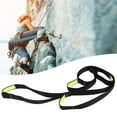 thumbnail image 5 of Greeniant Pedal de escalada para montañismo, rodamiento de carga, correa de cinturón plano ajustable, cuerda de seguridad para exteriores Escalada Greeniant OD003782-00, 5 of 5