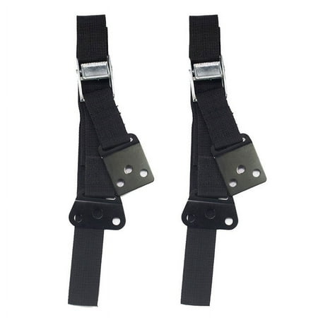 KidKusion Heavy Duty Furniture Straps, Furniture Wall Anchor, 2 CT, Black, Toddler