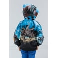 thumbnail image 3 of Jurassic World Park Blue T-Rex Little Boys Fleece Pullover Hoodie Tie Dye 5, 3 of 5