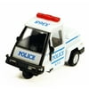 NYC Metro Police Mini Car, White - Showcasts 2180DNY - 4 Inch Scale Diecast Model Replica (Brand New, but NOT IN BOX)